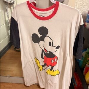 Disney Mickey Mouse Graphic Ringer Tee